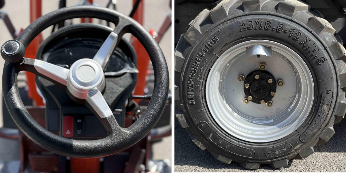 Elektrischer Mini-Radlader