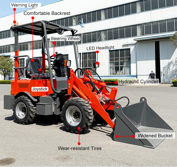 Elektrischer Mini-Radlader