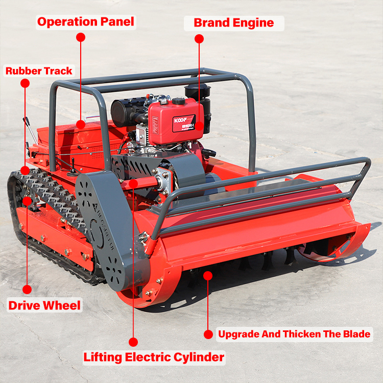 Rasenmäher mit Fernbedienung