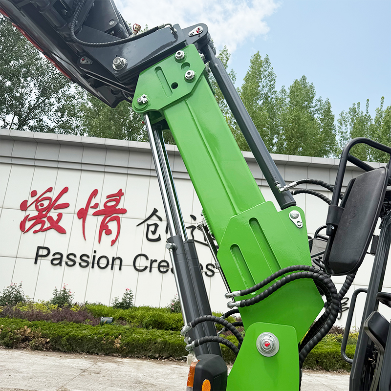 Elektrischer Frontlader für Gartentraktor